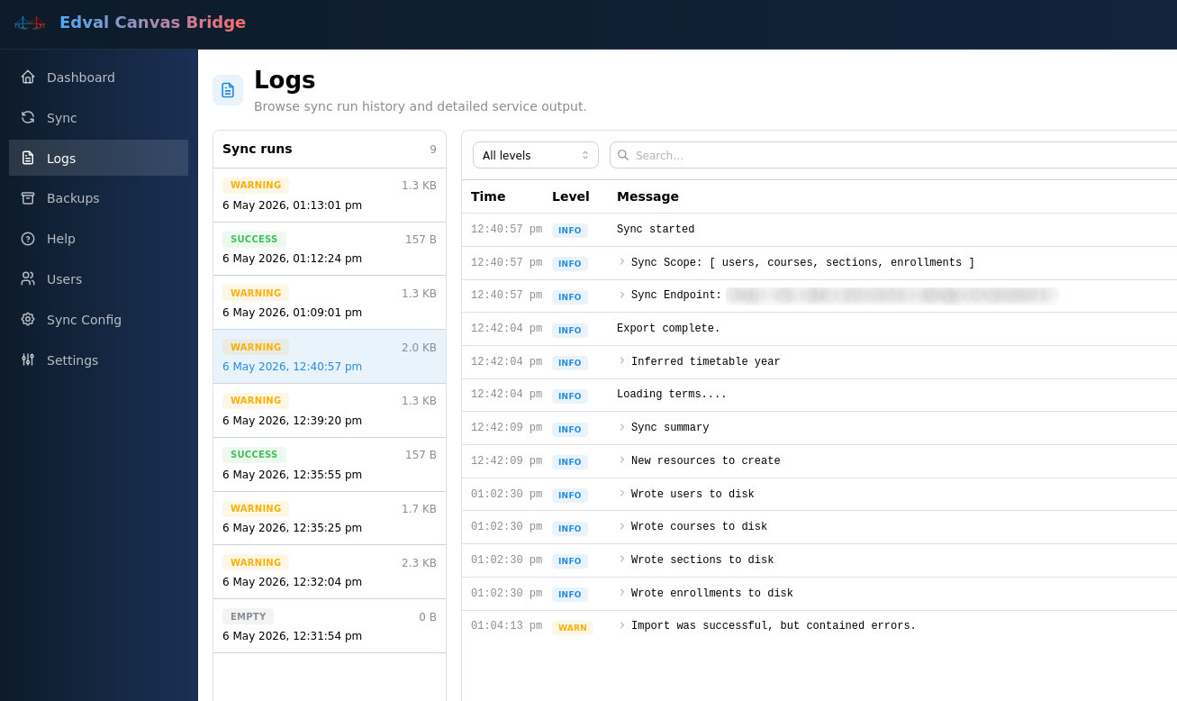 Log viewer