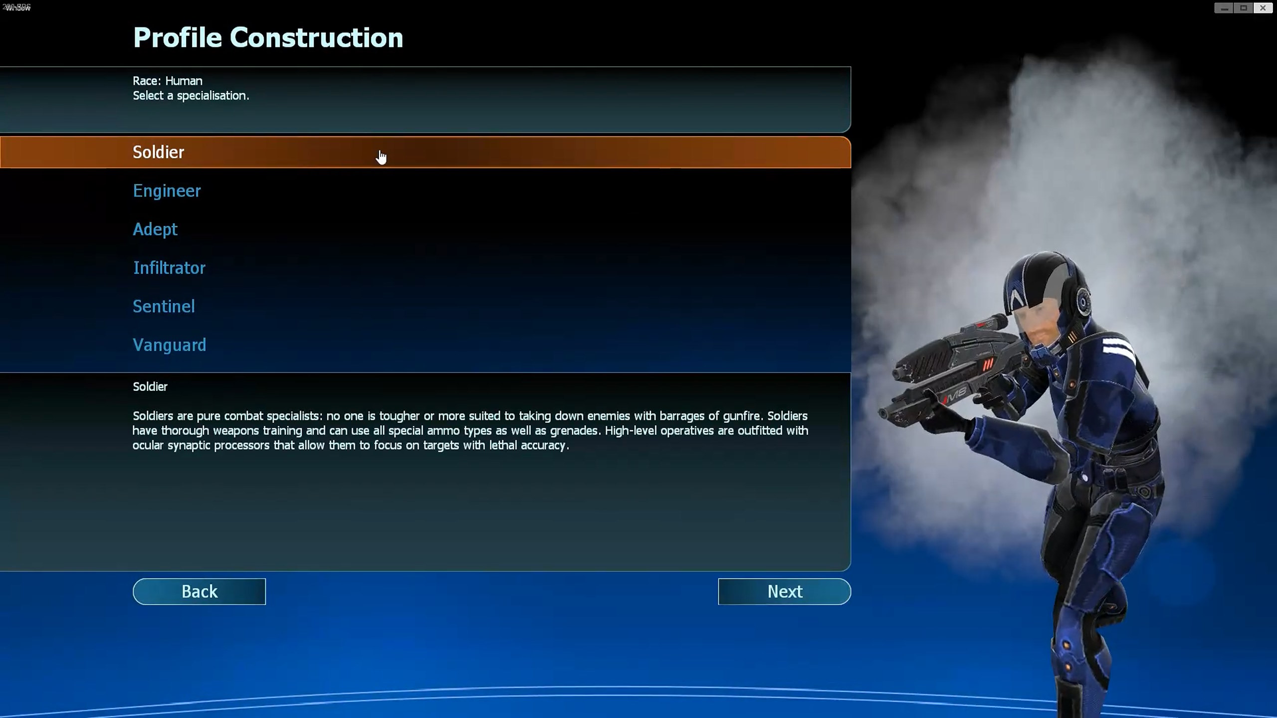 Human soldier preview