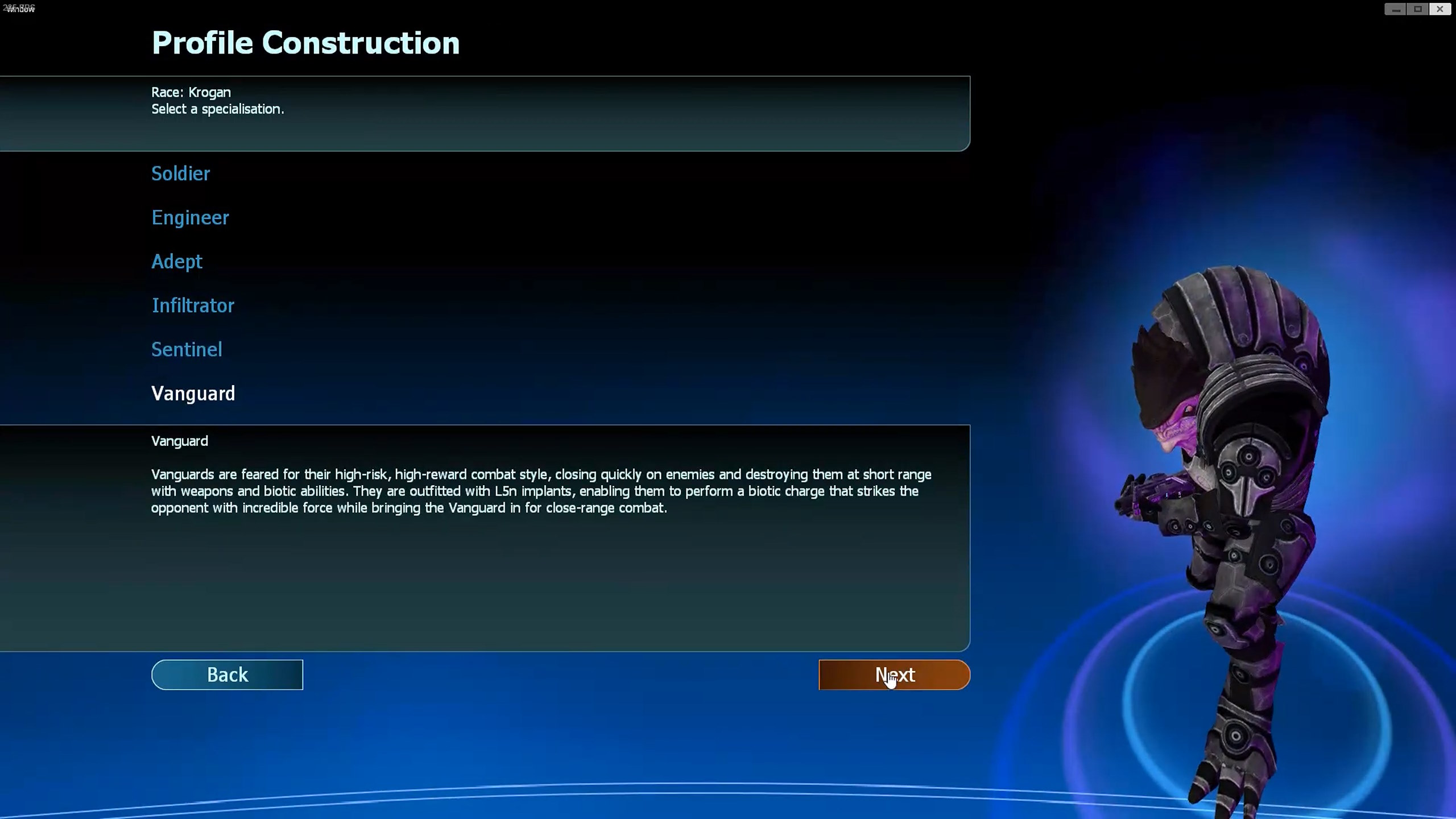 Krogan vanguard preview