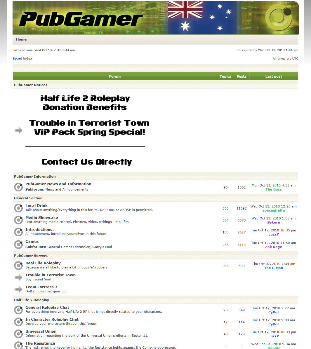 Custom-themed phpBB forum