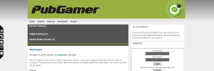 Final website iteration