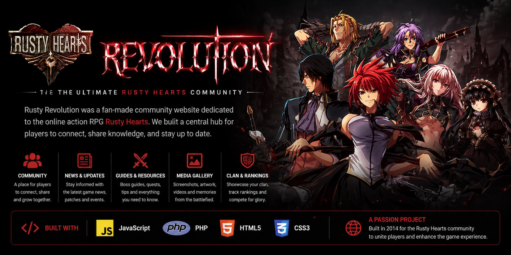 Rusty Revolution Website